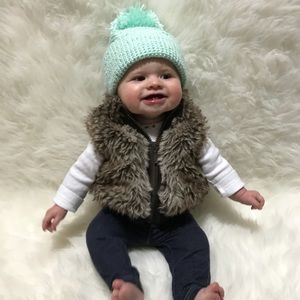 Brand New Handmade Infant beanie